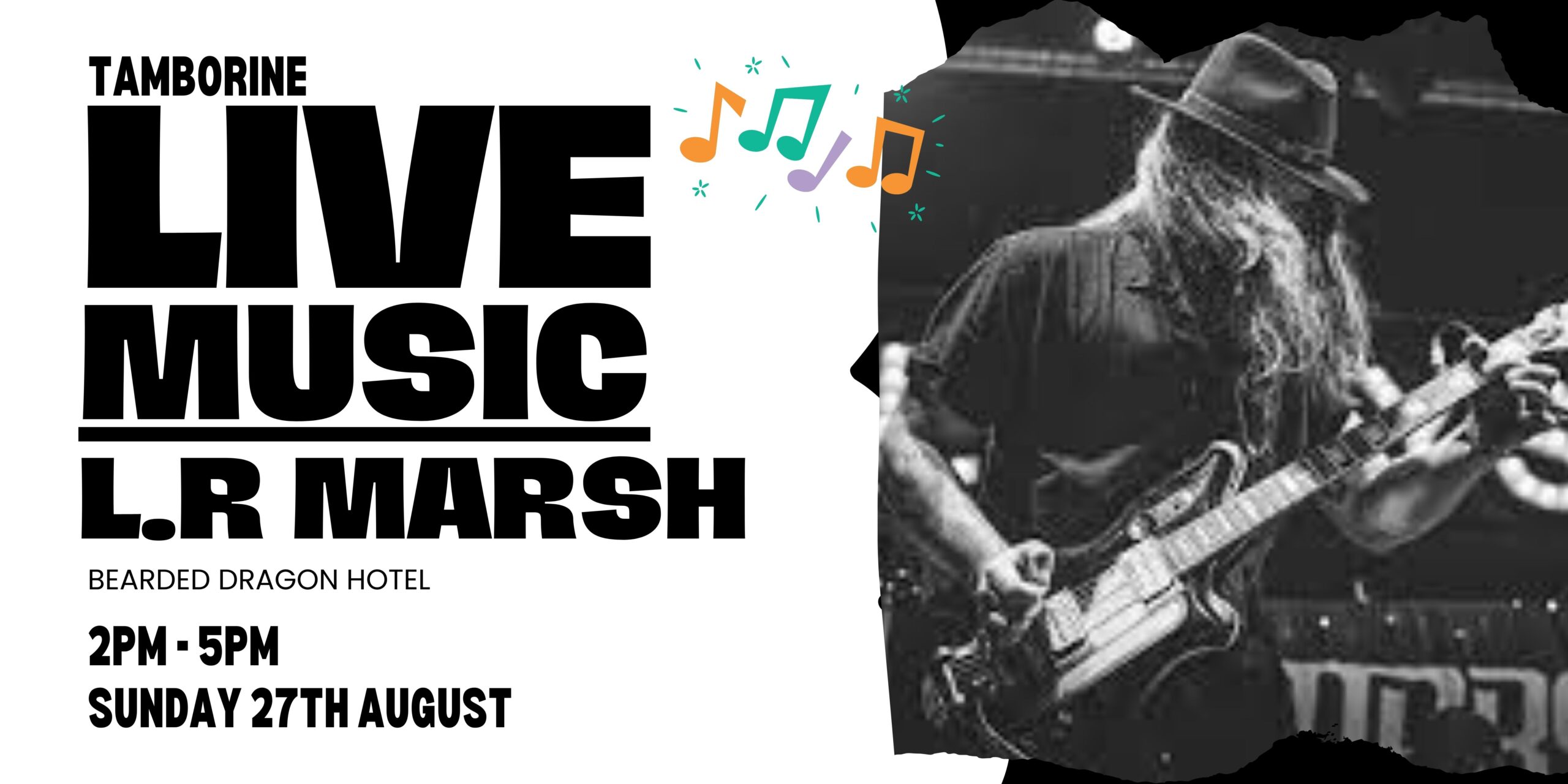 l r marsh, live music in tamborine banner