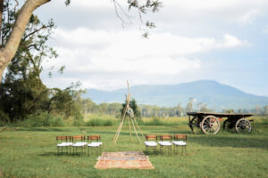 Ceremony Location with Tamborine Mountain Views