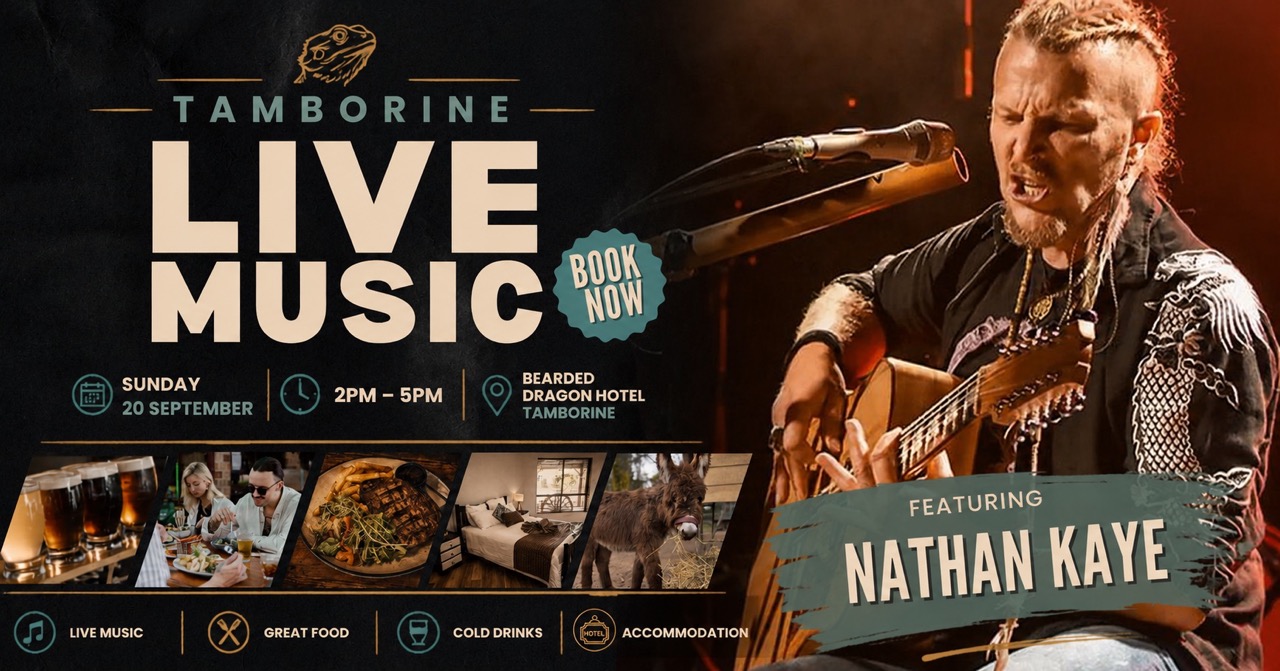 Nathan Kaye Free Live Music at Bearded Dragon Hotel
